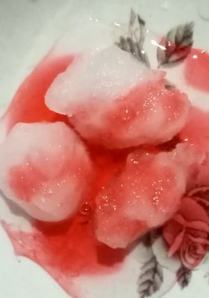 Foto resep Es Kepal Merah Salsa