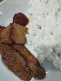 Tempe Goreng / Crispy fried tempe