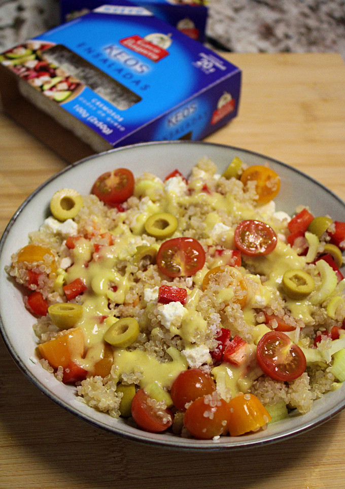 Una foto de Ensalada de quinoa