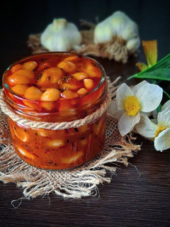 عکسی از دستور سیر ترشی عربی 🧄