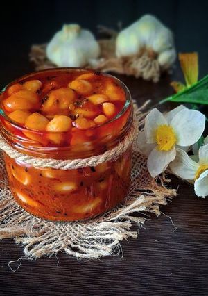 عکسی از دستور سیر ترشی عربی 🧄