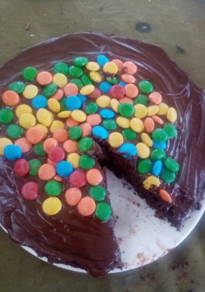 Una foto de Título: torta de chocolates pocos ingredientes
