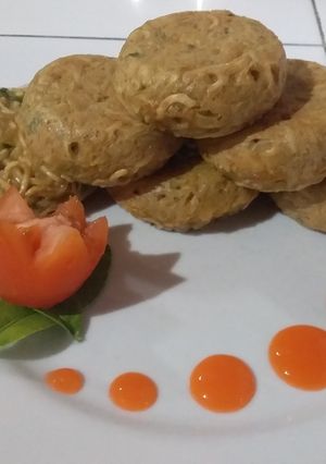 Foto resep Perkedel mie sederhana