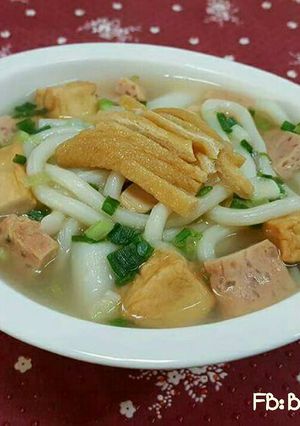 Hình của món Mì UDon 어묵우동.