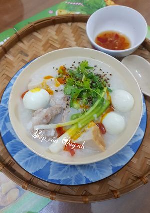 Hình của món Cháo thập cẩm.