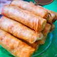 Lumpia sayur bumbu kari