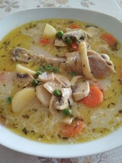 Erdélyi tárkonyos raguleves recept fotója