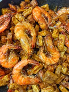 Foto resep Oseng Kecap Tempe Tahu Udang