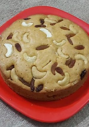 সহজ ভ্যানিলা কেক (ওভেন ছাড়া)(sahaj vanilla cake recipe in Bengali) রেসিপির প্রধান ছবি