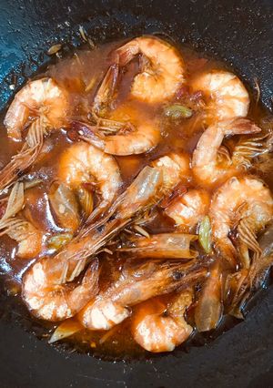 Foto resep Udang Asam Manis