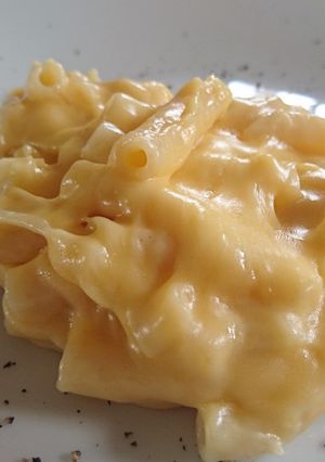 A picture of One pot Mac and cheese.