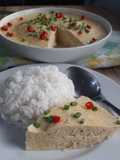 Tim Telur Daging Ayam / Steamed Egg with Minced Chicken
