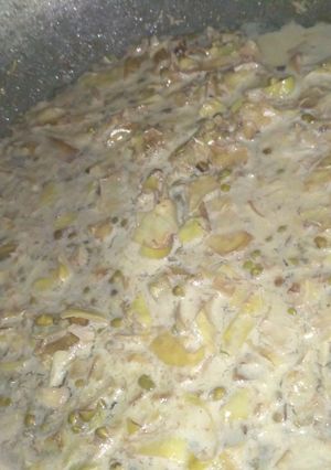 Foto resep Sayur kacang ijo&jantung pisang.