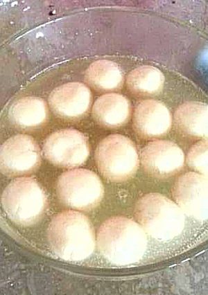 A picture of Rasgulla.