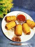 Aloo roll samosa