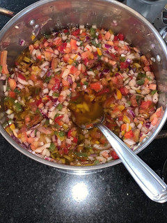 Una foto de Salsa criolla