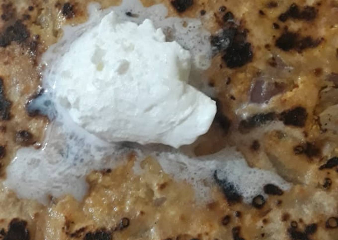 Panner paratha