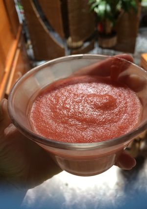 Una foto de Helado de mamey