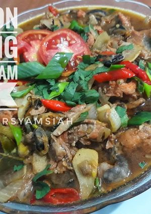Foto resep Salmon Kerang Saus Tiram Pedess 🐟🌶