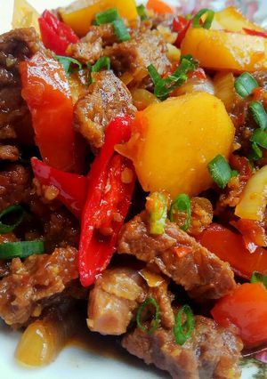 Foto resep Krengsengan sapi pedas low kolesterol😍 #kitaberbagi