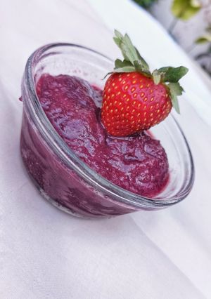 Una foto de Sorbet morado