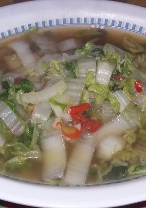 Foto resep Oseng Kuah Sawi Putih
