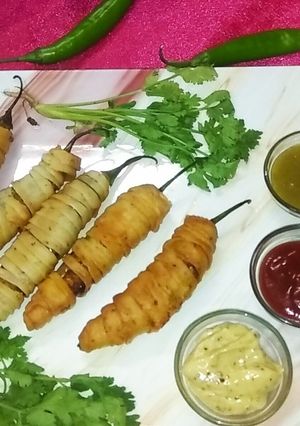A picture of Wrapped Chilli Bites.