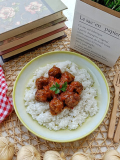 Foto resep Bola Daging Saus Tomat
