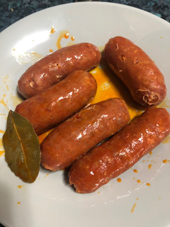 Una foto de Chorizos a la sidra en Crock pot