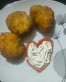 Nuggets de pollo y espinacas