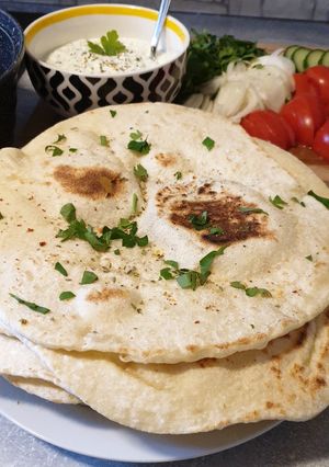 Φωτογραφία της συνταγής Σπιτικές πίτες για σουβλάκια