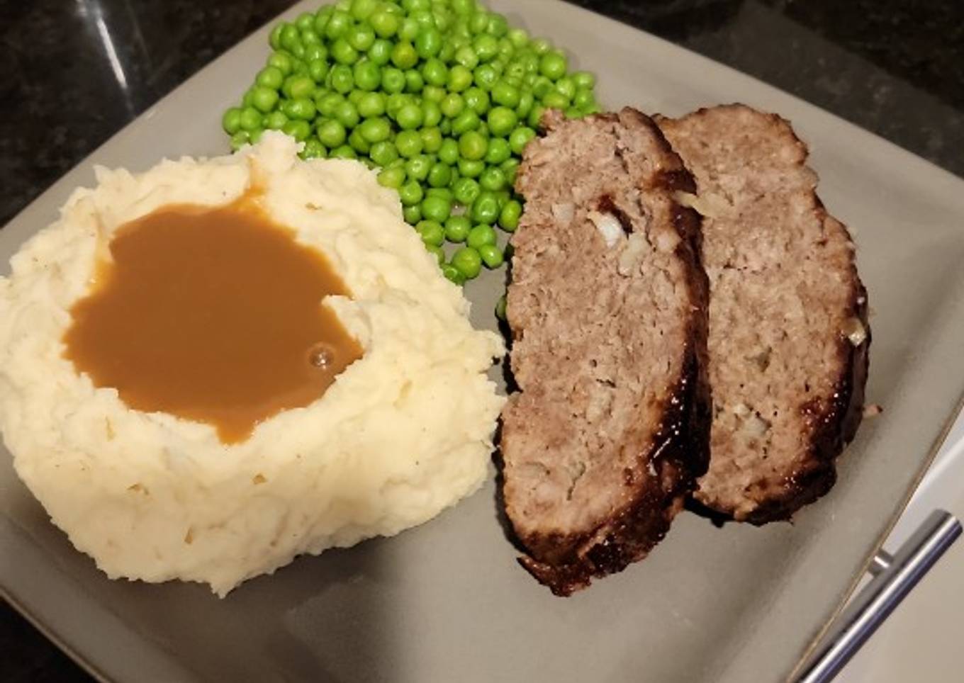 Homestyle Meatloaf with Balsamic Vinegar glaze