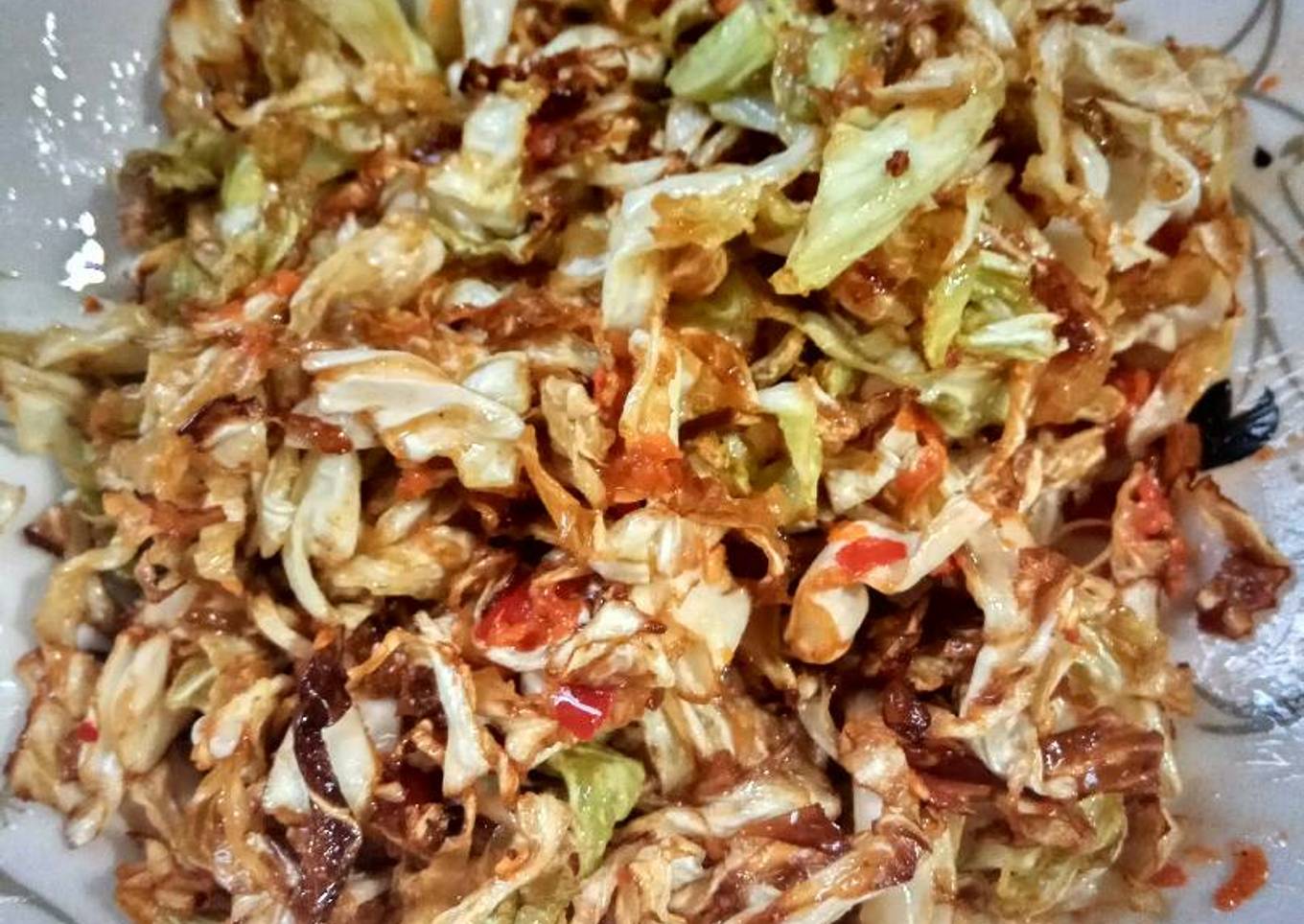 Kol goreng sambal geprek