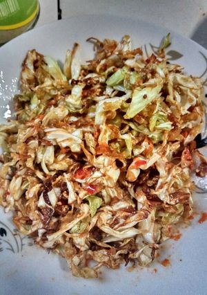 Foto resep Kol goreng sambal geprek