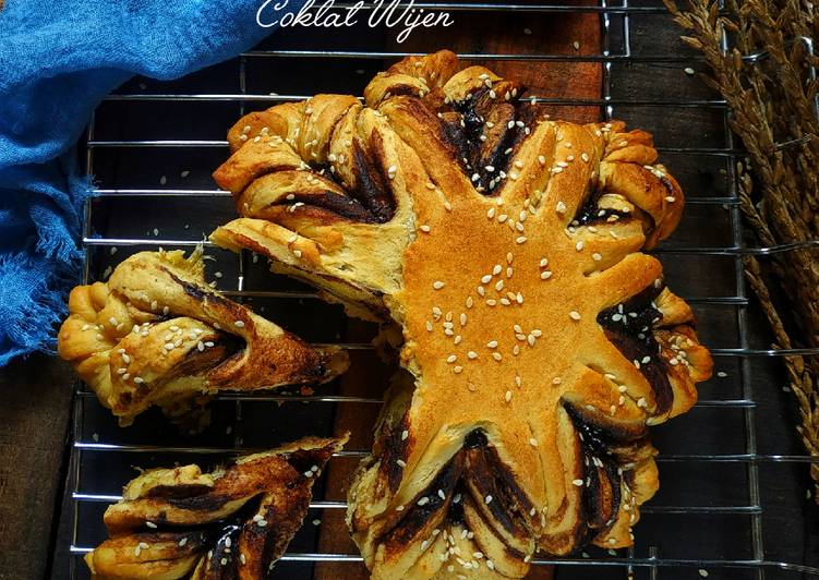Babka Star Bread Coklat Wijen