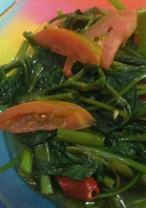 Foto resep Tumis kangkung simpel