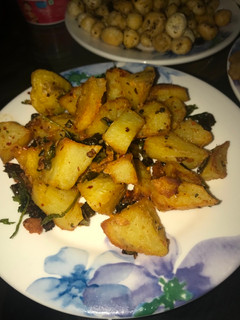 A picture of Vrat ke aloo.