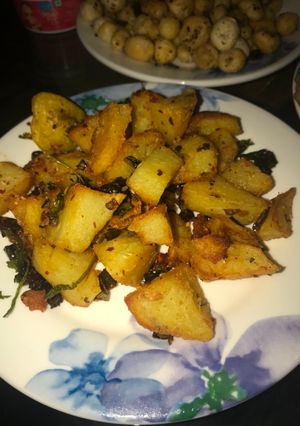 A picture of Vrat ke aloo.