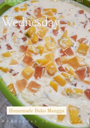 Foto resep Creamy Buko Mangga