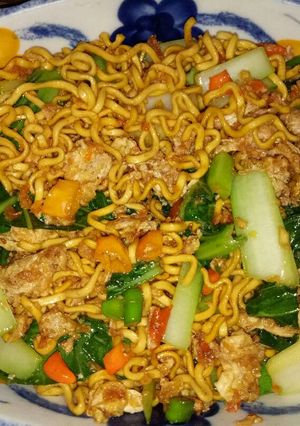 Foto resep Mie goreng tek tek