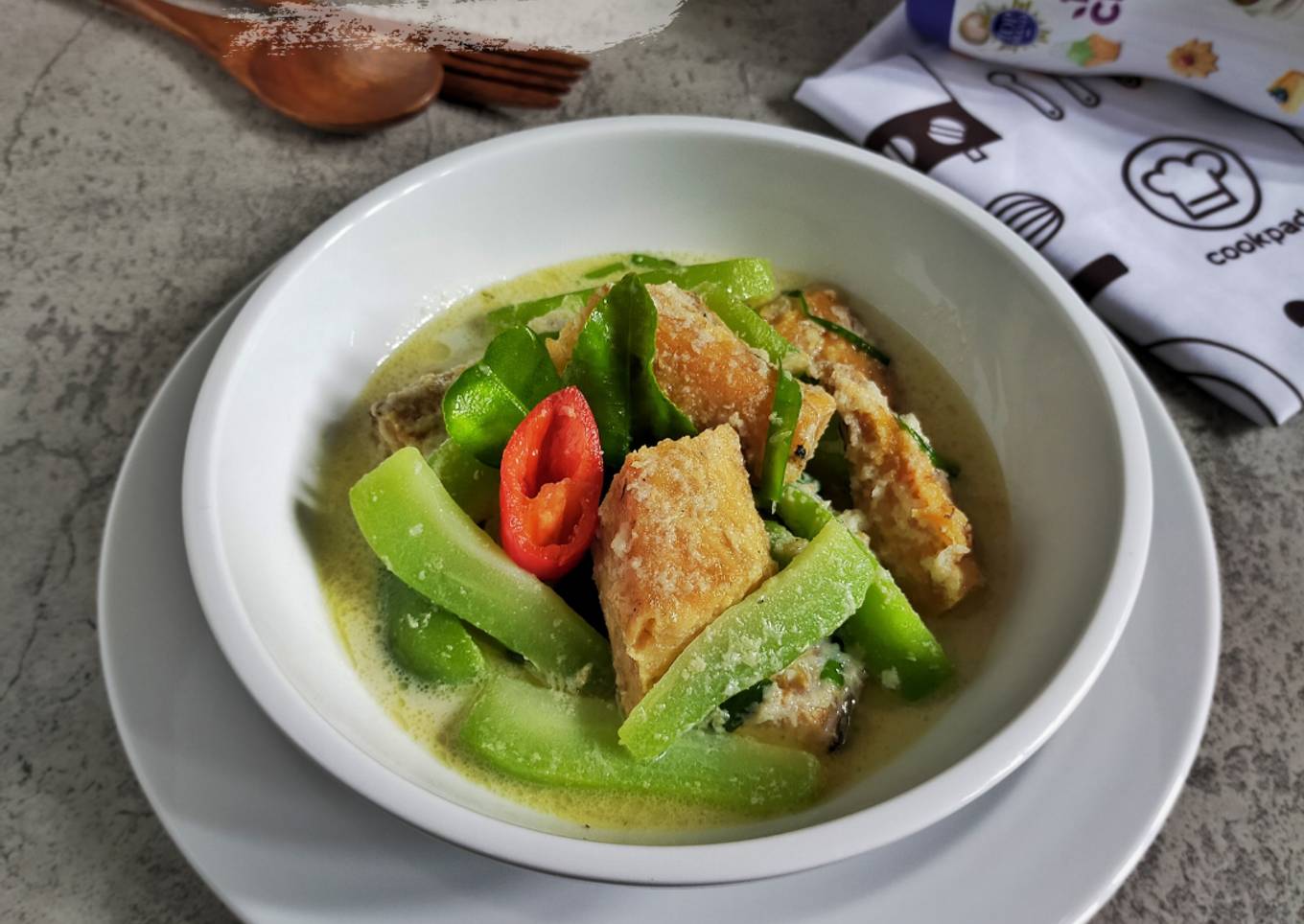 Tongkol Masak Labu Muda