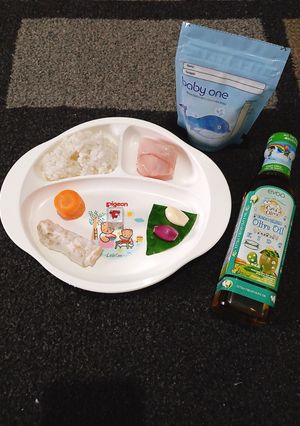 Foto resep Bubur Ayam Tempe (MPASI 6 bulan pertama hari ke 1 dan 2)