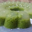Puding Lumut Pandan (Tidak amis ; matcha taste)