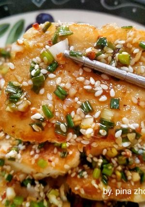 Foto resep Tahu siram saus pedas asam manis asin