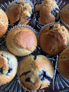 A picture of Blueberry muffins.
