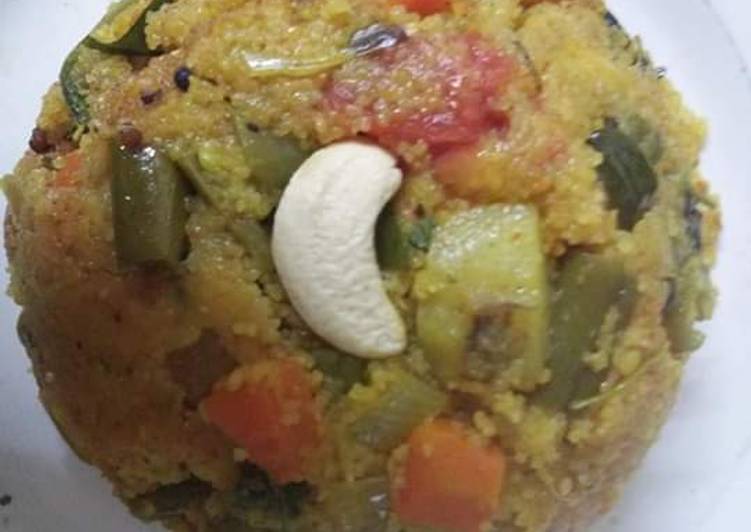 Get Lunch of Vegetable Masala Upma