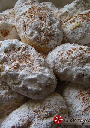 A picture of Vegan milopitakia.