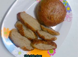 Hình của món Chả chén chay.