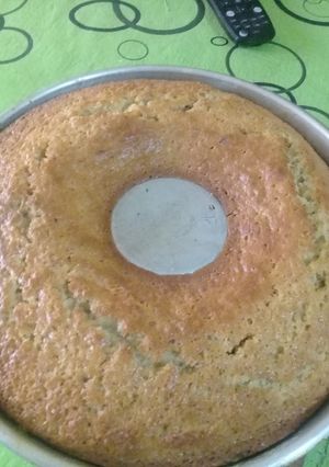 Una foto de Budín de vino. Esta receta me la enseño una amiga de mamá