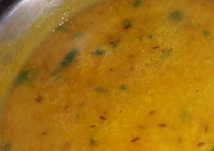 Steps to Make Favorite Yellow moong dal
